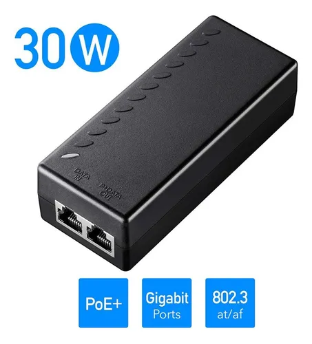 Inyector Poe Cudy Poe200 De 30w Puertos Gigabit