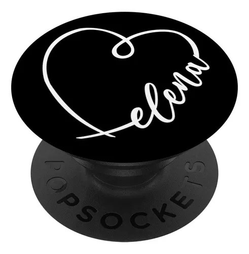 Nombre De Elena Caligrafía De Corazón Minimalista Dib...