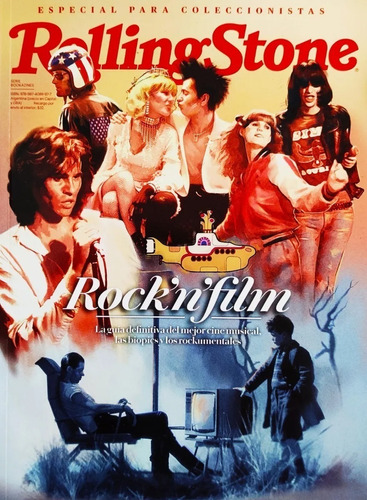 Rolling Stone Bookazine Especial Coleccionistas Rock N´film