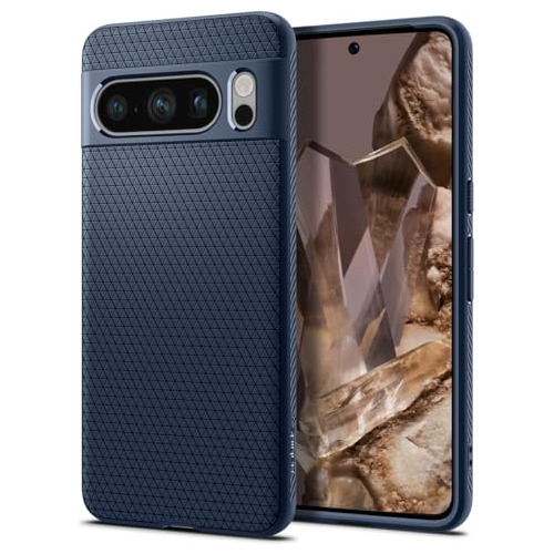 Funda Para Google Pixel 8 Pro Spigen Liquid Air Armor Azul