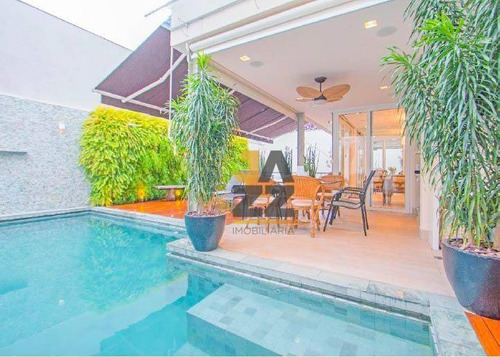 Imagem 5 de 24 de Belíssima Casa Assobradada No Campo Belo, Brooklin, Casa Em Condomínio De Alto Luxo Com 310 M². - Ca13316