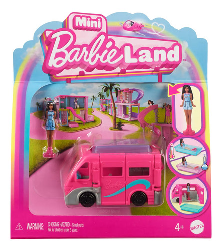 Mini Barbieland Muñeca Camper Vehículo Mattel Original