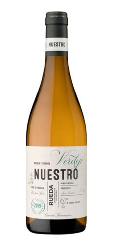 Vino Blanco Nuestro Verdejo Do Castilla Y León España 750ml