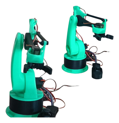 Kit De Brazo Mecánico Robot Compatible Con Arduino