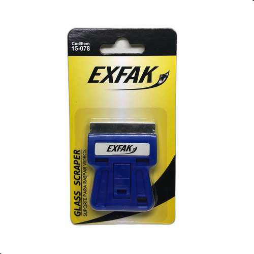 Raspador De Vidro Mini Ratinho Exfak Azul - 15-078