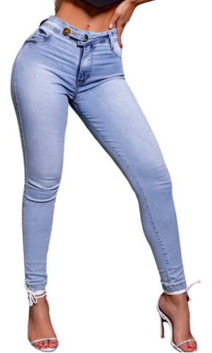 Imagem 1 de 2 de Calça Oxtreet Jeans Feminina Modela Bumbum Bojo Lançamento 3