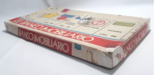 Jogo Banco Imobiliário - Década de 80 (Estrela) - Shopping Máquina do Tempo