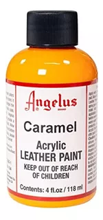 Angelus Pintura Acrilica Para Cuero 118ml Caramel