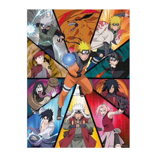 Rompecabezas Collage Naruto Pain, Akatsuki Nagato Kurama