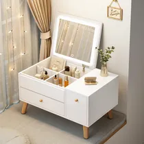 Comprar Tocadores Buro Madera Sencillos Espejo Luces Modernos 60cm