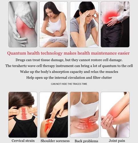Dispositivo elétrico: Terahertz, Good Energy, Red Fisioterapia