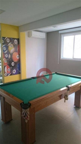 Imagem 2 de 29 de Apartamento Com 1 Dormitório À Venda, 54 M² Por R$ 288.000,00 - Canto Do Forte - Praia Grande/sp - Ap3302