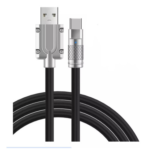 Cable Usb-micro De Silicona Líquida  De Carga Súper Rápida 