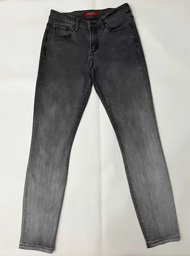 Pantalón De Mezclilla Guess De Mujer En Talla 25, Color Gris