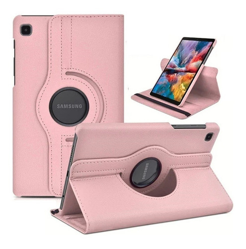 Case Flip 360° + Mica Vidrio 9h Samsung Tab A8 10.5 Sm-x200