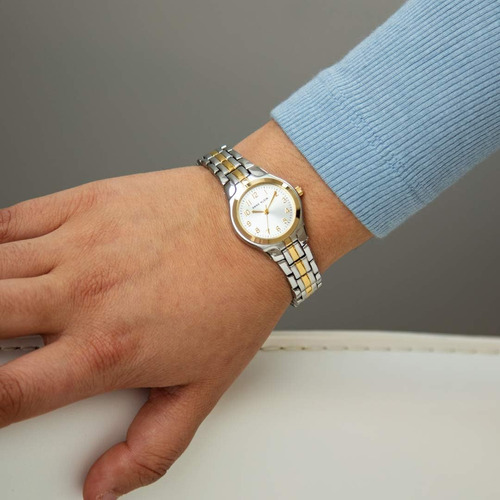Reloj De Pulsera Para Mujer Anne Klein En Dos Tonos