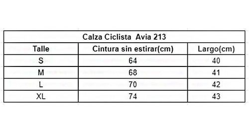 Imagen 5 de 5 de Calza Ciclista Con Bolsillo Mujer Microfibra Avia Running