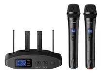 Comprar Sistema Profesional De 2 Micrófonos Inalámbricos |wr-810 Uhf
