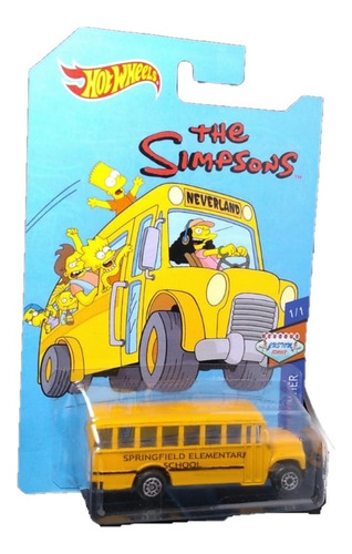 Custom Escala 1:64 Los Simpsons Auto Bus Otto Custom