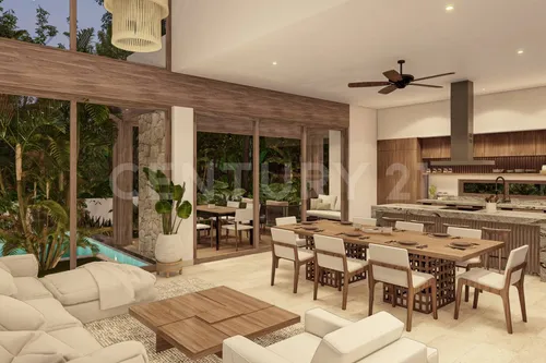 En Venta Villa 3 En Exclusivo Tulum Country Club