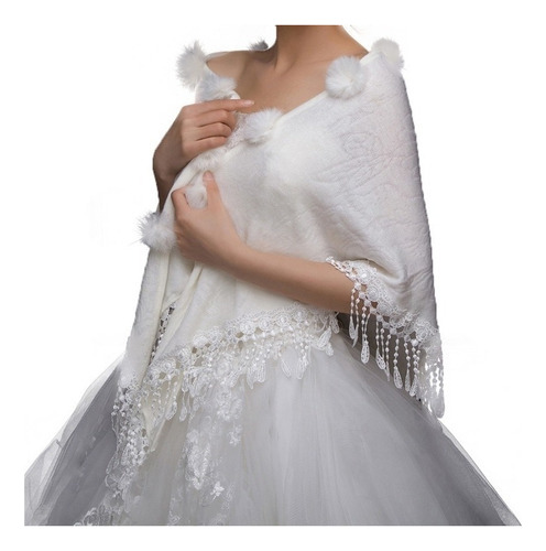 Bride Wedding Sanctuary Chaquetas De Invierno Chales Tria 1