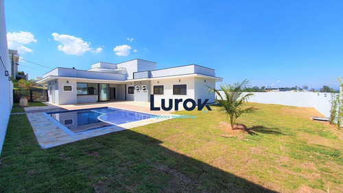 Imagem 1 de 30 de Casa Térrea 4 Suites Com Projeto Moderno À Venda Conomínio Villa Lombarda - Valinhos / Sp - Ca4320