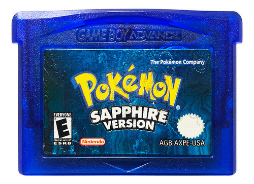 Pokémon Sapphire Version - Nintendo Gba & Nds