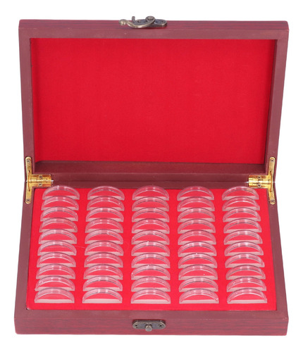 Cápsula De Monedas Soporte De Monedas De Madera Compuesta