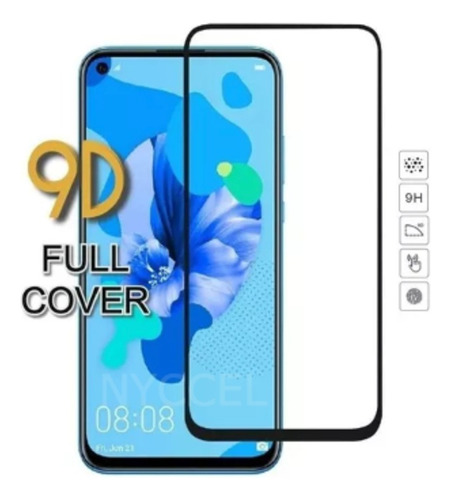 Vidrio Templado 9d Huawei Y9 Prime 2019 Cubre Todo Colocado