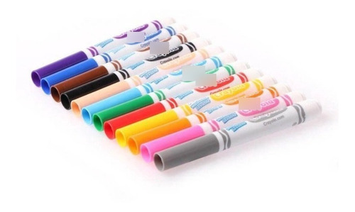 Plumones Gruesos Lavables Crayola 8 Piezas Jumbo Tips