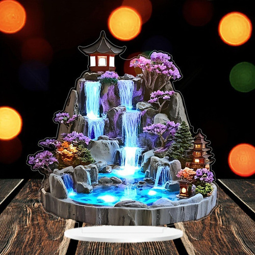 Fuente De Agua De Mesa 2d, Decoración, Regalo De