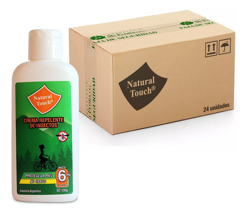 Repelente Para Mosquitos En Crema 130 Gr. Caja X 24 Unidades