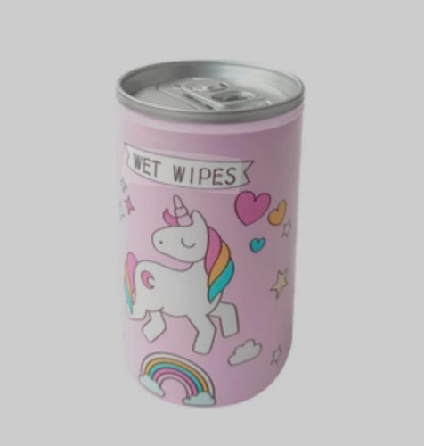 Toallitas Húmedas Wet Wipes Aloe Vera 30 Unidades Lata