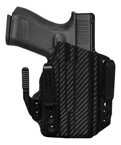Coldre Sabre Kydex Iwb Glock G19 G25 Lanterna Trustfire Gm23
