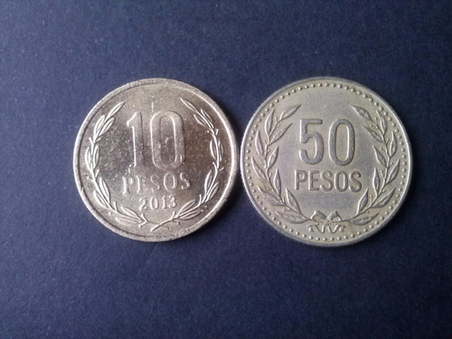 Moneda Colombia 50 Pesos Níquel 1989 (c32)