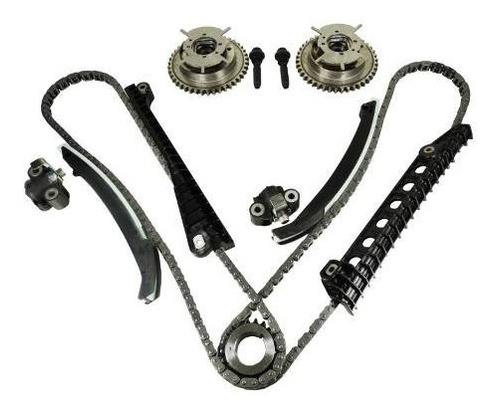 Kit Distribucion Cadena Cic Para Ford Fiesta 1.6l 98-00