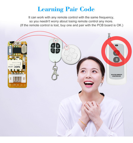 Receptor Universal Universal De 433 Mhz, 3,7 V, 4,5 V, 5 V,