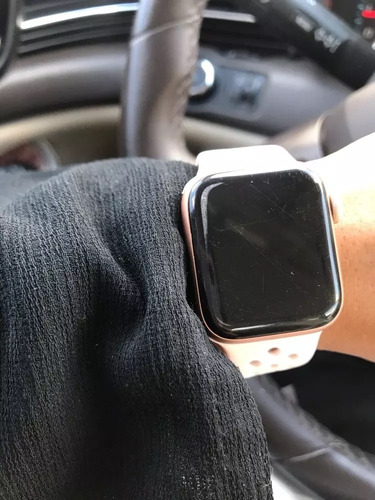 Extensible Apple Watch Deportivo Mujer Series 1 2 3 4 5 Pink Ancho De La Correa 45 Mm Color Rosa Pálido