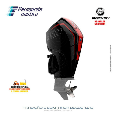 Motor De Popa Mercury 4t 300hp R L V8 Dts Verado Racing