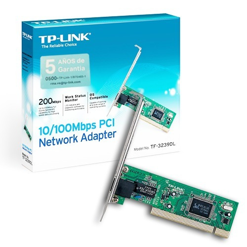 Tarjeta De Red 10/100 Pci 200mbps Tf-3239dl Tp-link Original