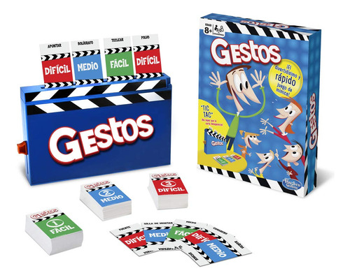 Juego De Mesa Hasbro Gaming Gestures Multicolor De 8 A 99 Añ