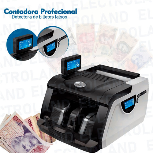Maquina Cuenta Billetes Dinero Detecta Falsos -