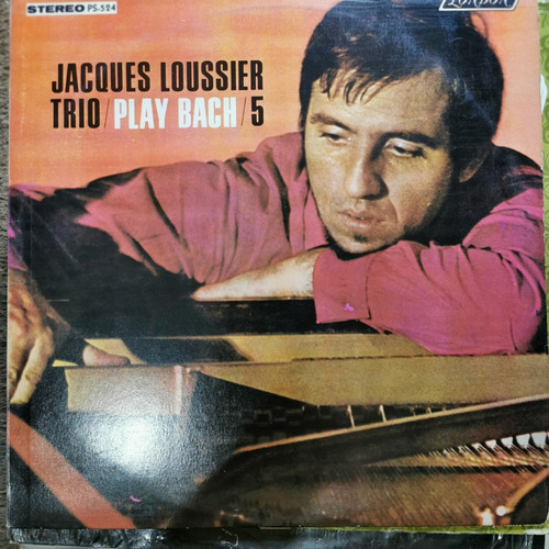 Disco Lp:jacques Loussier- Trio Play Bach 5