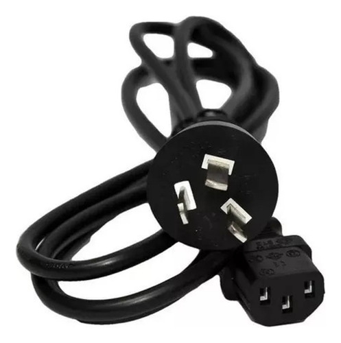 Cable De Alim Para Monitor, Pc, Power De 1.2m 220v