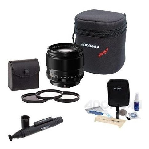 Xf  mm    bundle Lente Kit Filtro Uv Cpl Lens Case Suave