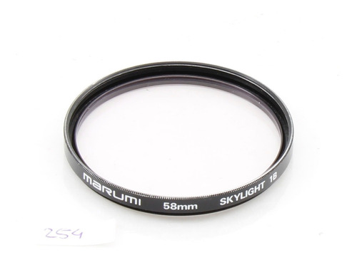  Filtro Marumi Skylight 58 Mm #254