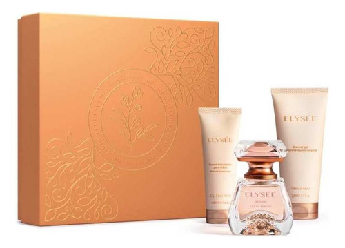 Kit de regalo Elysée Eau De Parfum, jabón líquido y manos