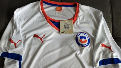 Camisa Original Da Seleção Do Chile Oficial Da Puma Com Todas Etiquetas
