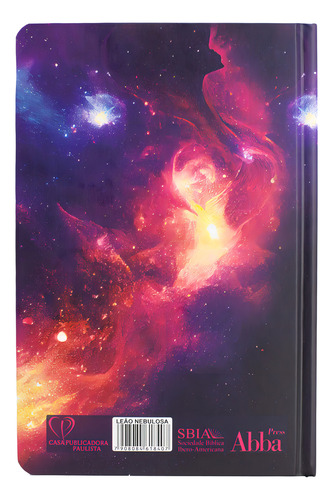 Bíblia Sagrada Slim - Bkja - Capa Dura Leão Nebulosa, De Vários Autores. Editora Cpp, Capa Dura Em Português, 2023