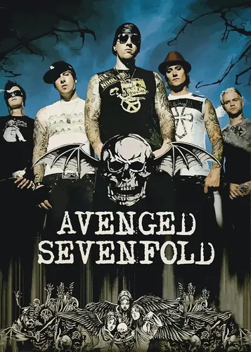 【ALAN FORBAS】Avenged Sevenfold ポスター Pôster - Avenged Sevenfold - Decora - 33 Cm X 48 Cm | MercadoLivre